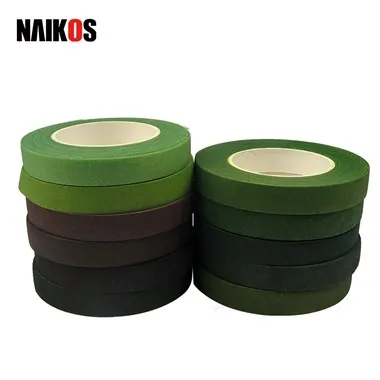 Zelené kvetinové pásky na balenie stonky kytice