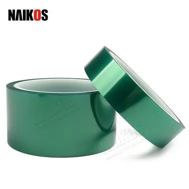 Zelená vysokoteplotná PET polyesterová páska